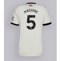 Camisa de time de futebol Manchester United Harry Maguire #5 Replicas 3º Equipamento 2024-25 Manga Curta